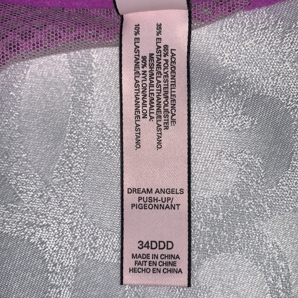 VICTORIA’S SECRET PUSH-UP BRA SIZE 34DDD - Picture 6 of 10